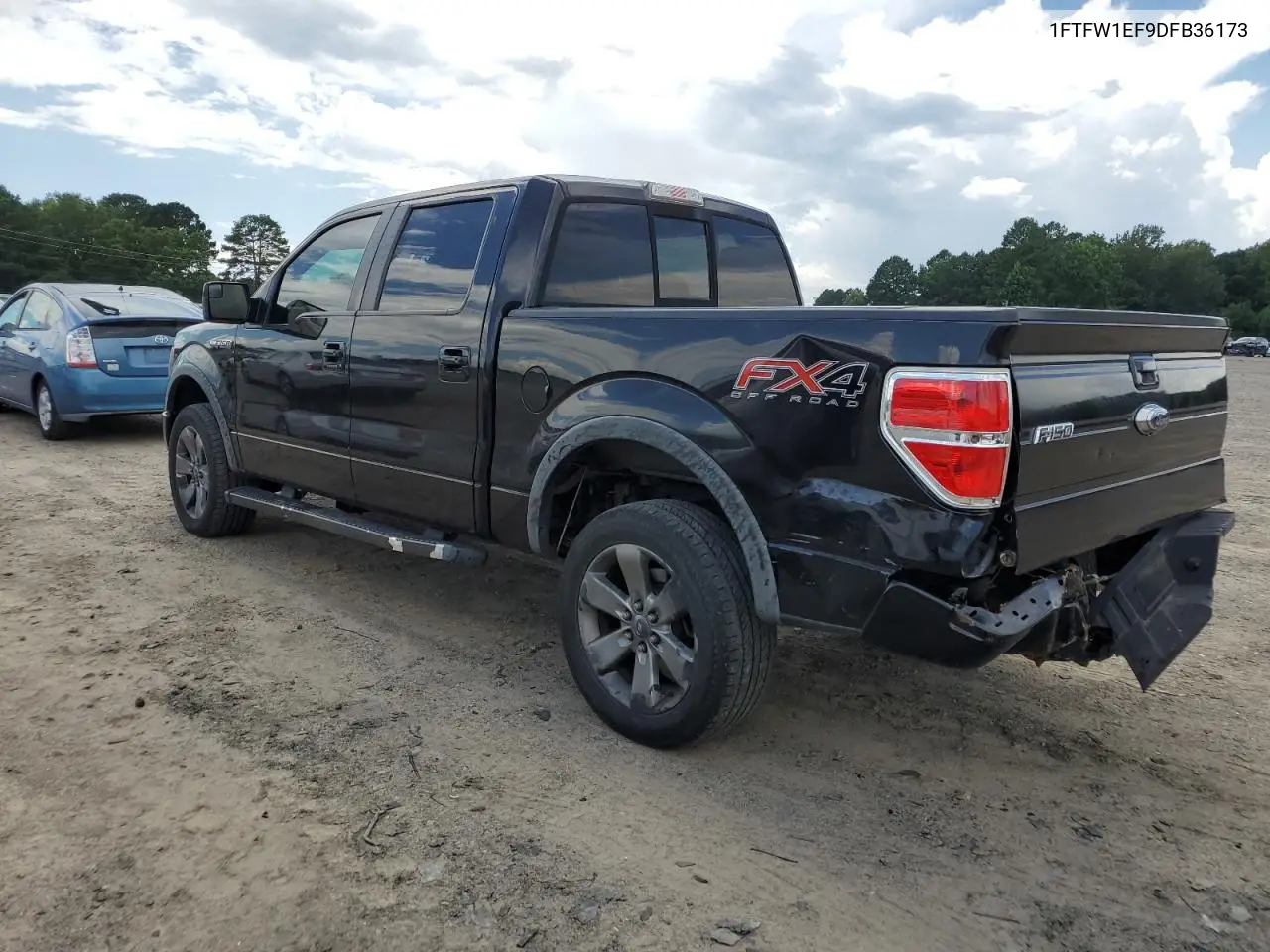 2013 Ford F150 Supercrew VIN: 1FTFW1EF9DFB36173 Lot: 62941645