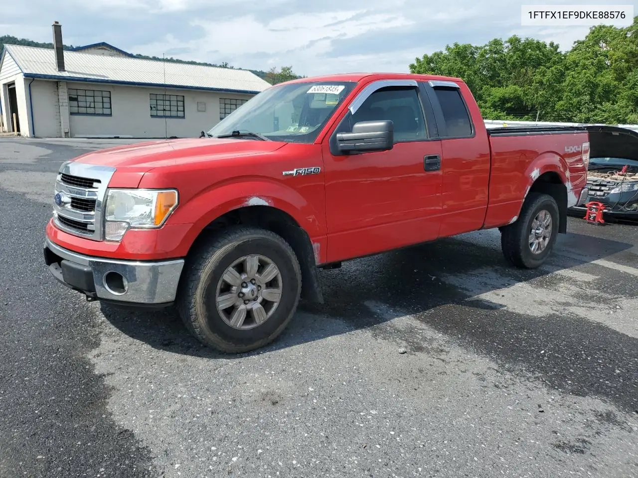 2013 Ford F150 Super Cab VIN: 1FTFX1EF9DKE88576 Lot: 63061845