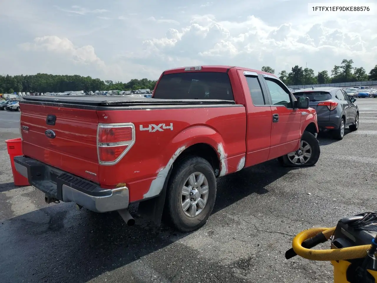 2013 Ford F150 Super Cab VIN: 1FTFX1EF9DKE88576 Lot: 63061845