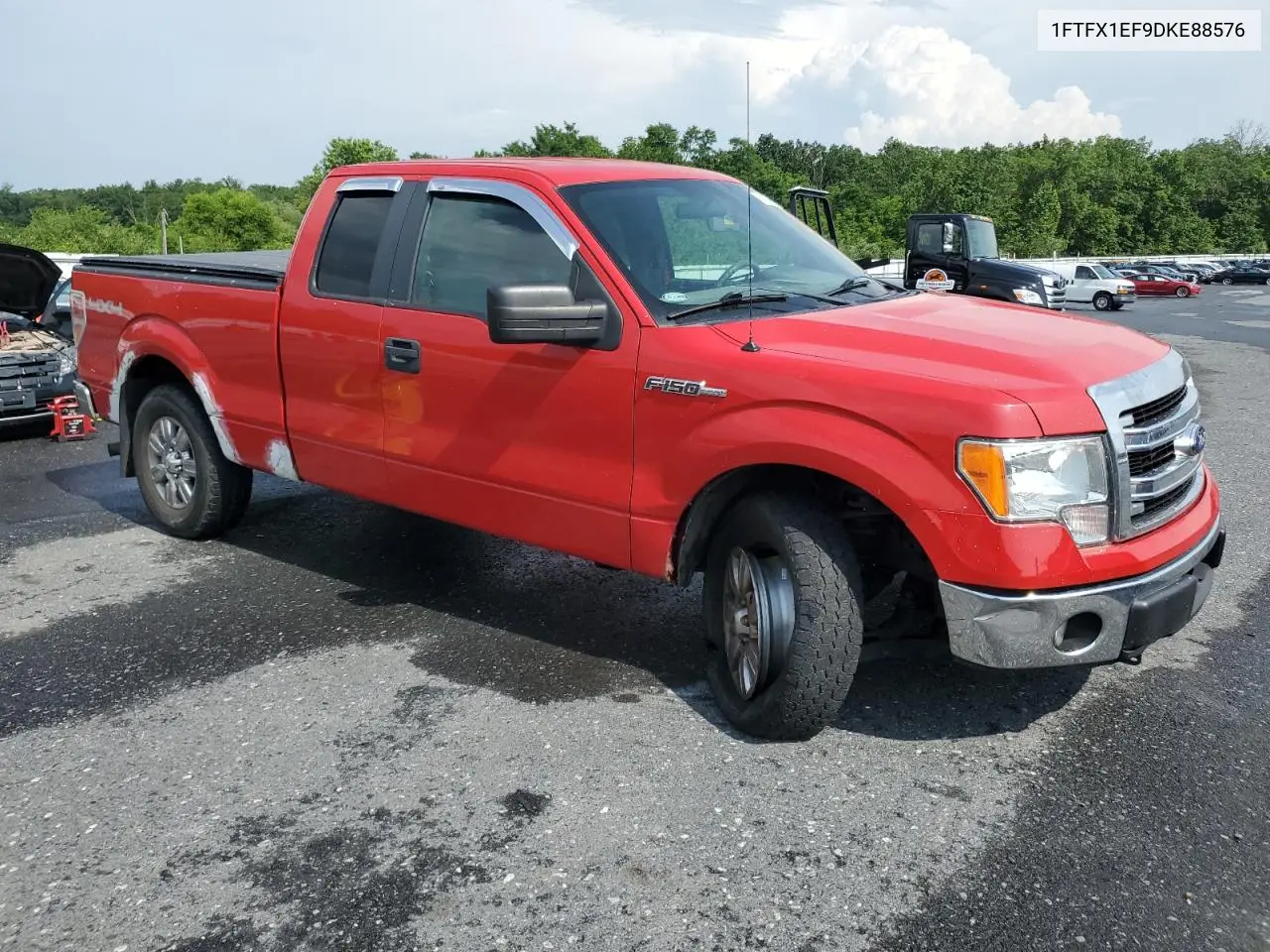 2013 Ford F150 Super Cab VIN: 1FTFX1EF9DKE88576 Lot: 63061845