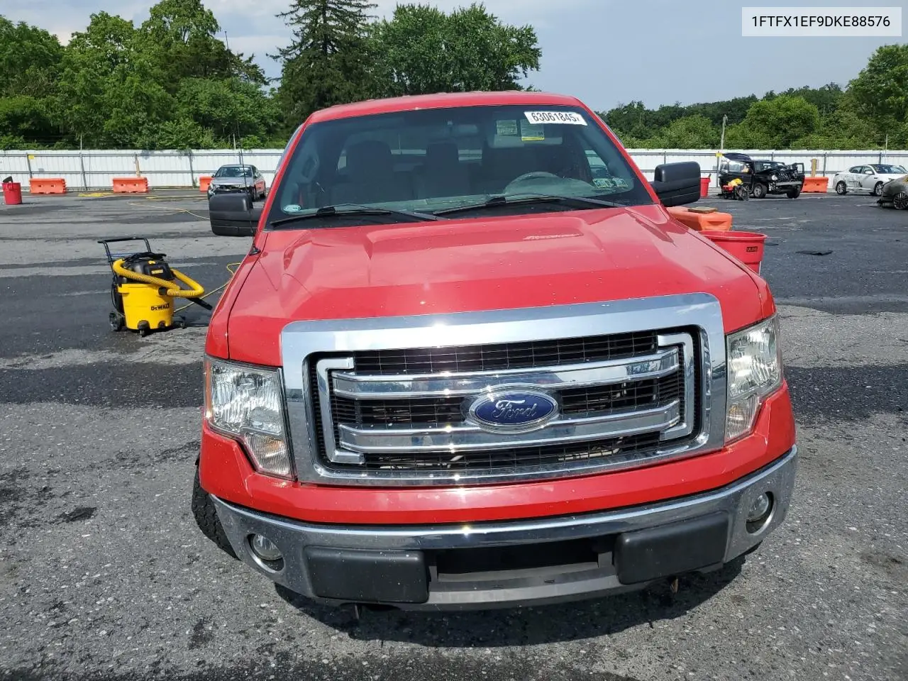 2013 Ford F150 Super Cab VIN: 1FTFX1EF9DKE88576 Lot: 63061845