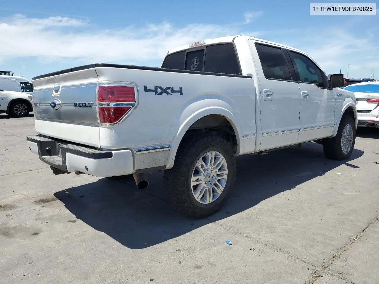 2013 Ford F150 Supercrew VIN: 1FTFW1EF9DFB70825 Lot: 65647745