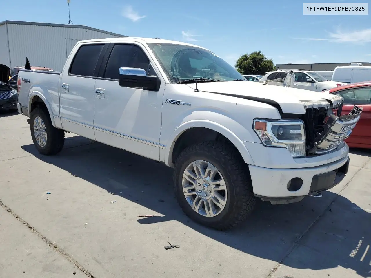 2013 Ford F150 Supercrew VIN: 1FTFW1EF9DFB70825 Lot: 65647745