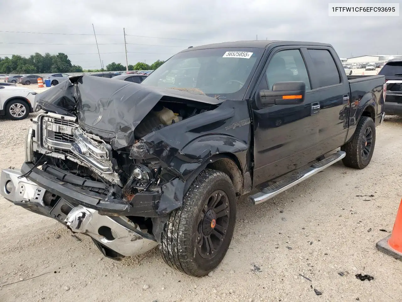 2014 Ford F150 Supercrew VIN: 1FTFW1CF6EFC93695 Lot: 56525855