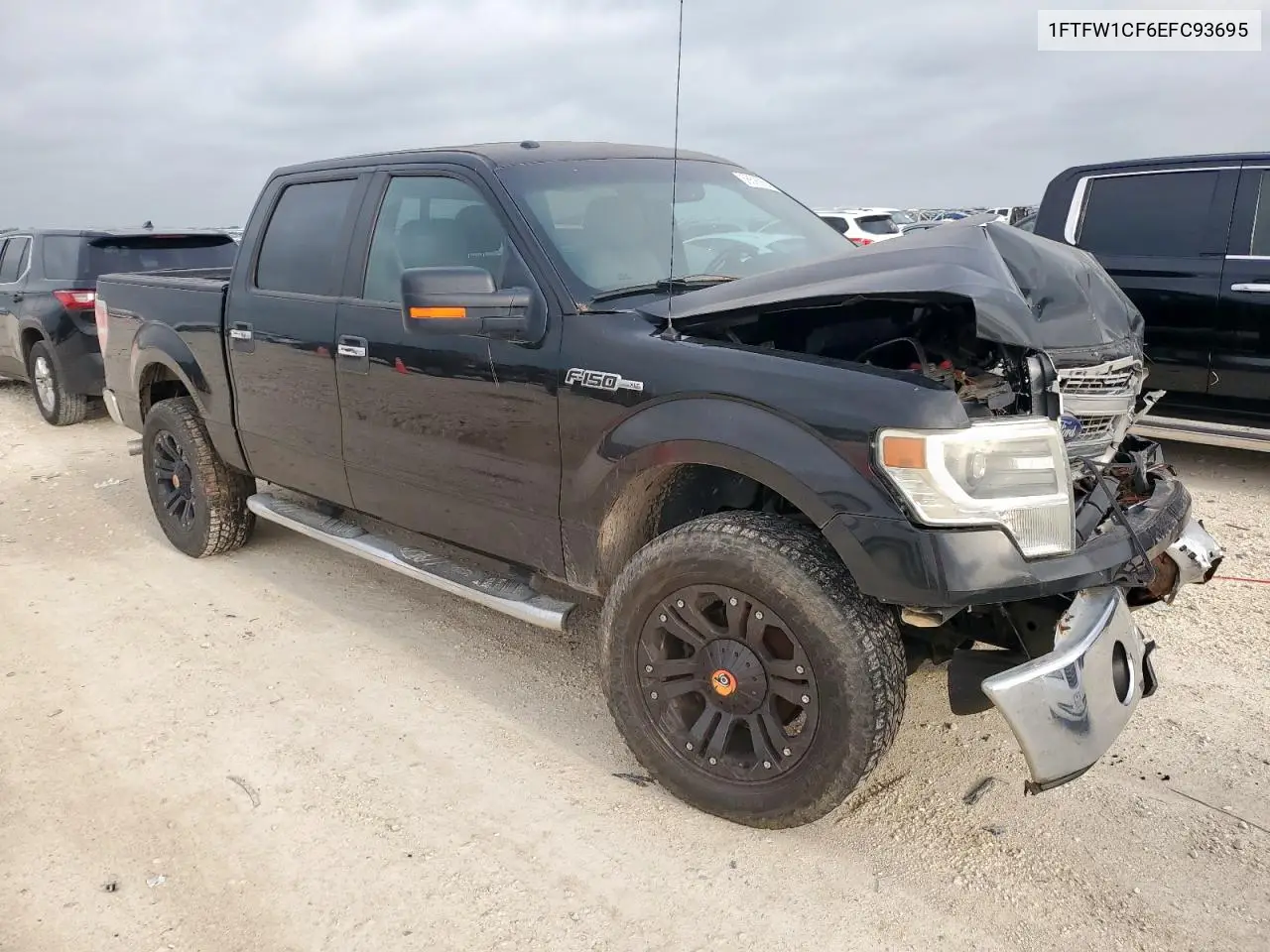 2014 Ford F150 Supercrew VIN: 1FTFW1CF6EFC93695 Lot: 56525855