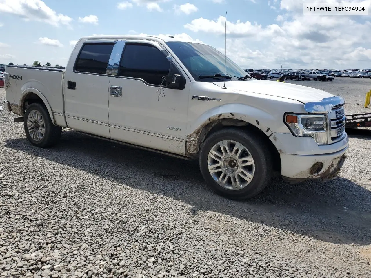 2014 Ford F150 Supercrew VIN: 1FTFW1ET1EFC94904 Lot: 56552425
