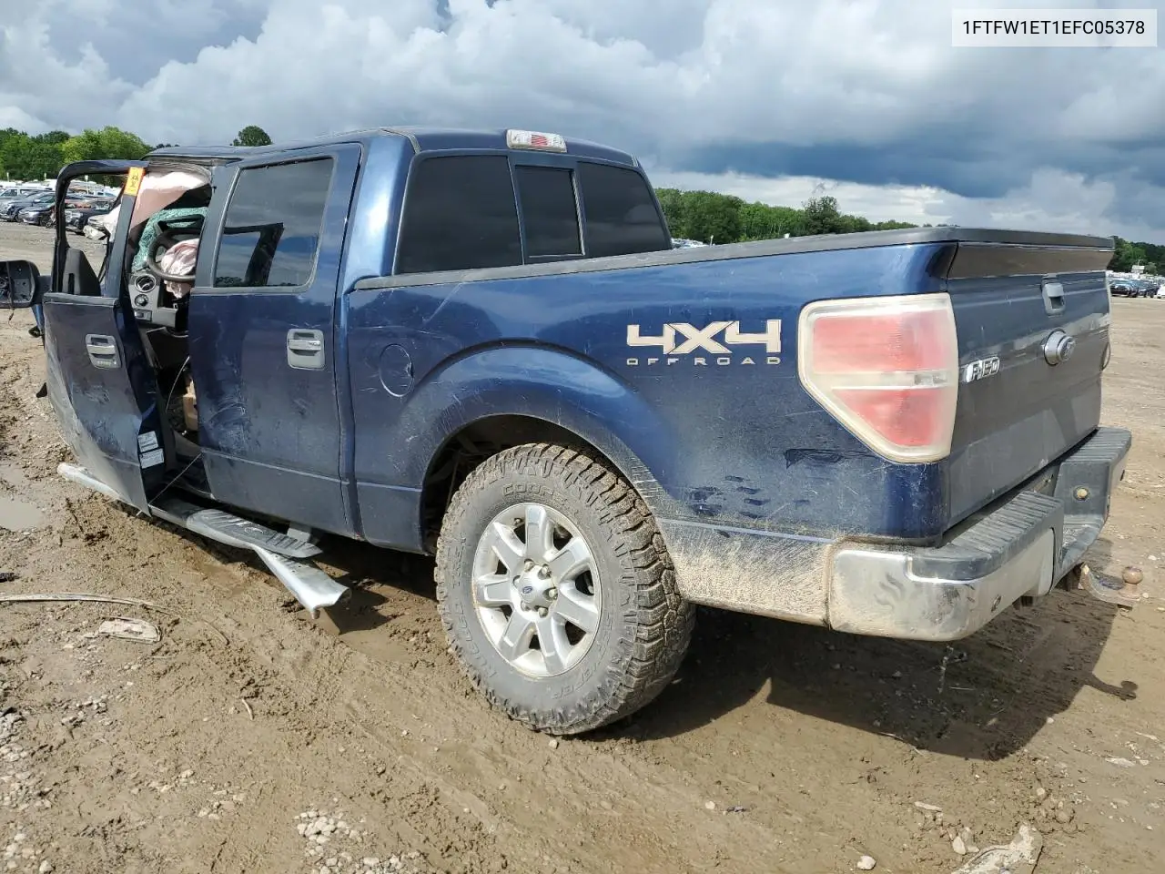 2014 Ford F150 Supercrew VIN: 1FTFW1ET1EFC05378 Lot: 56837885
