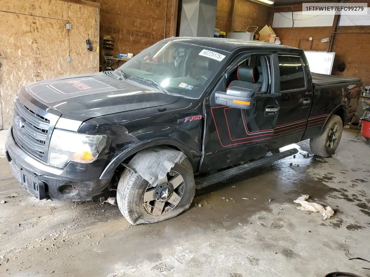 2014 Ford F150 Supercrew VIN: 1FTFW1ET7EFC99279 Lot: 60225175