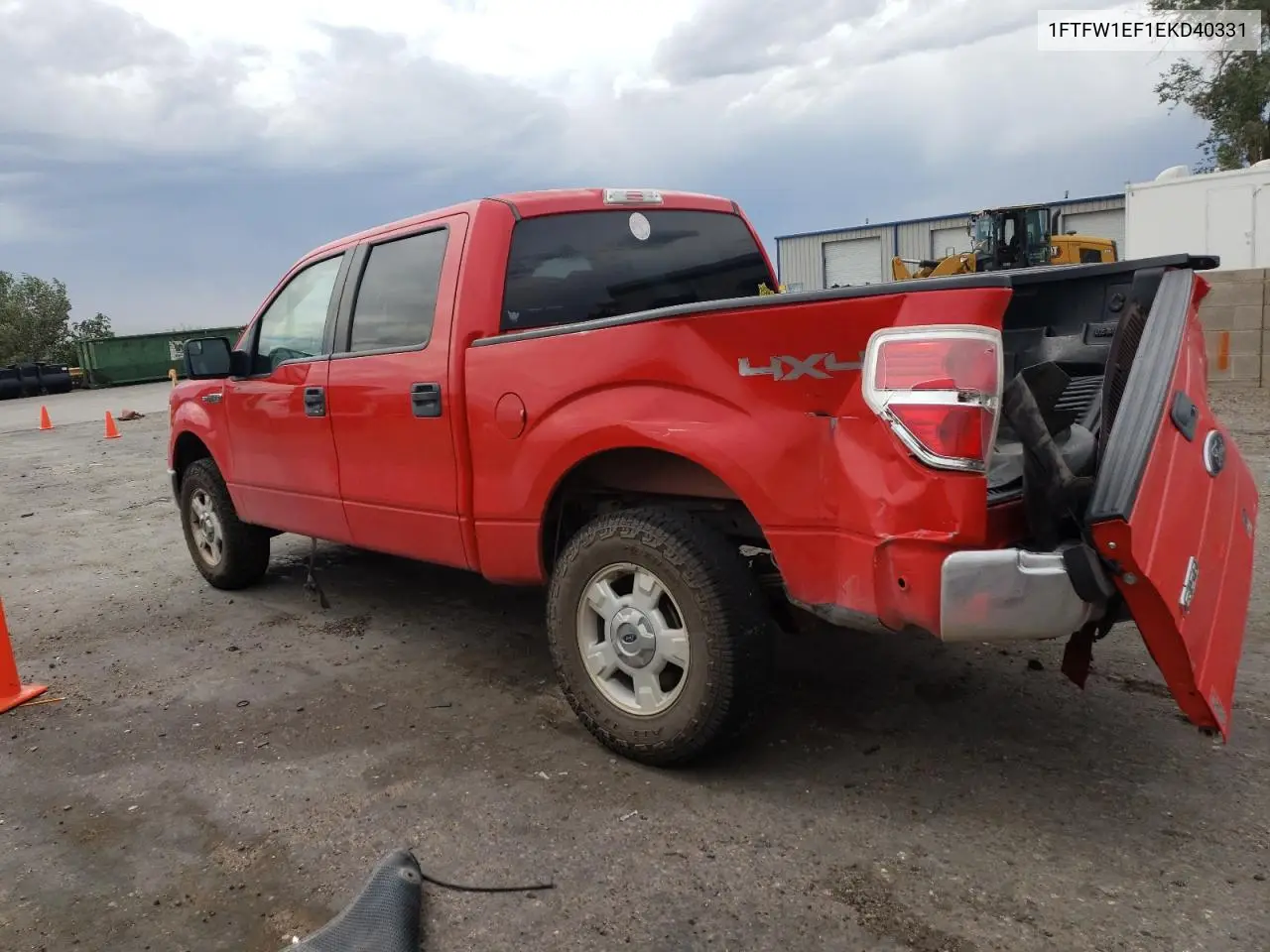 2014 Ford F150 Supercrew VIN: 1FTFW1EF1EKD40331 Lot: 62952905