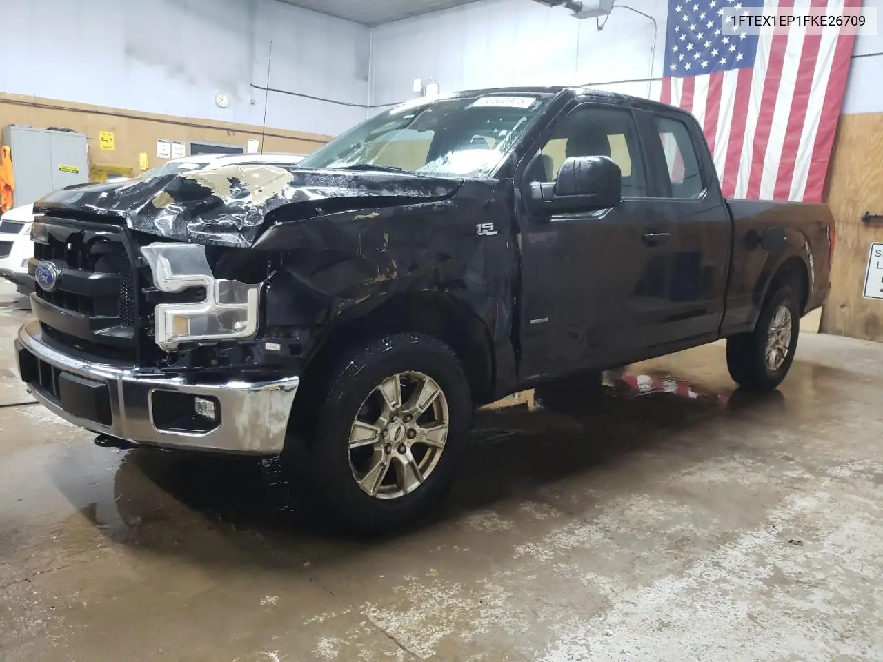 2015 Ford F150 Super Cab VIN: 1FTEX1EP1FKE26709 Lot: 56560925