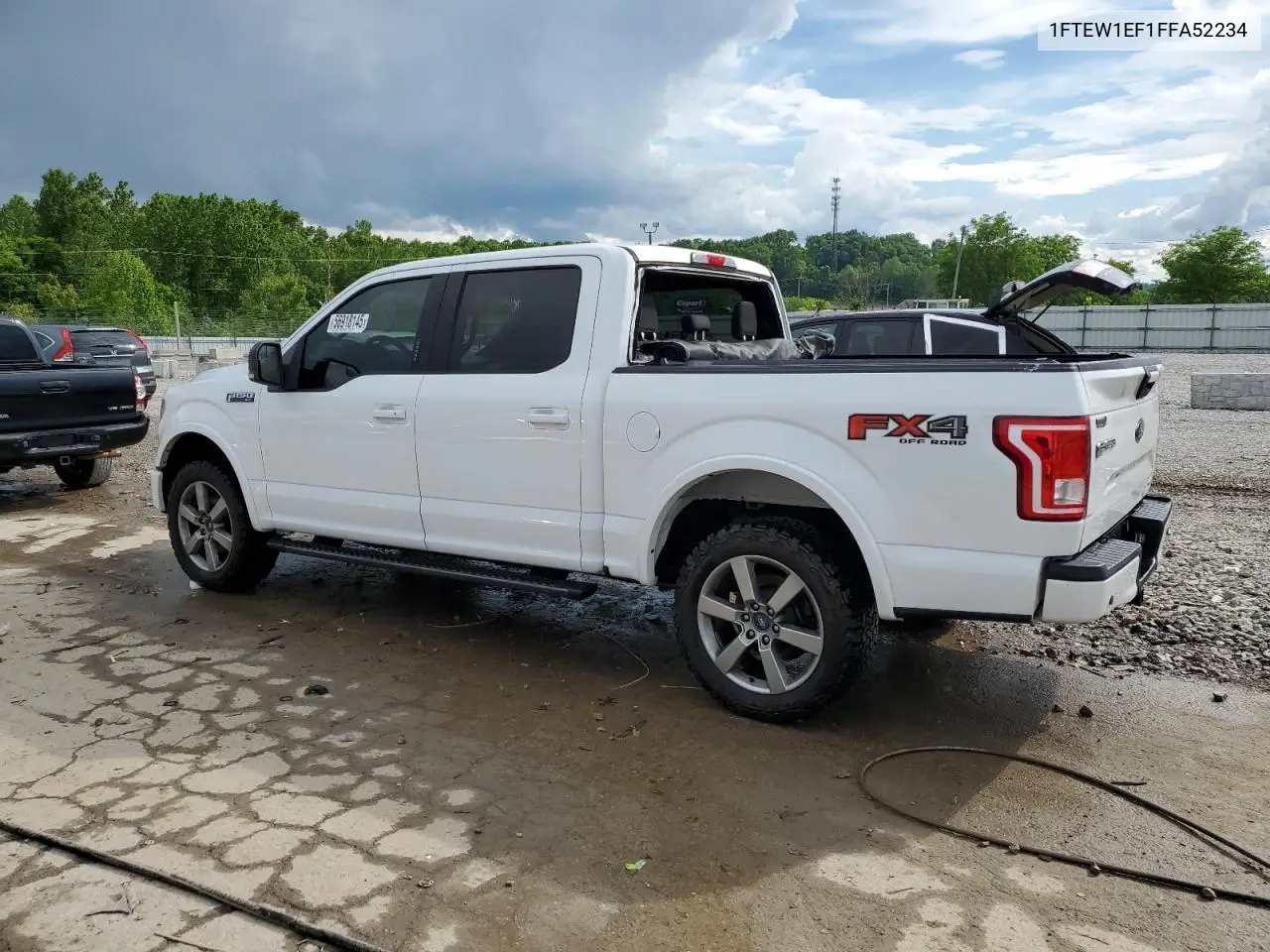 2015 Ford F150 Supercrew VIN: 1FTEW1EF1FFA52234 Lot: 56918145