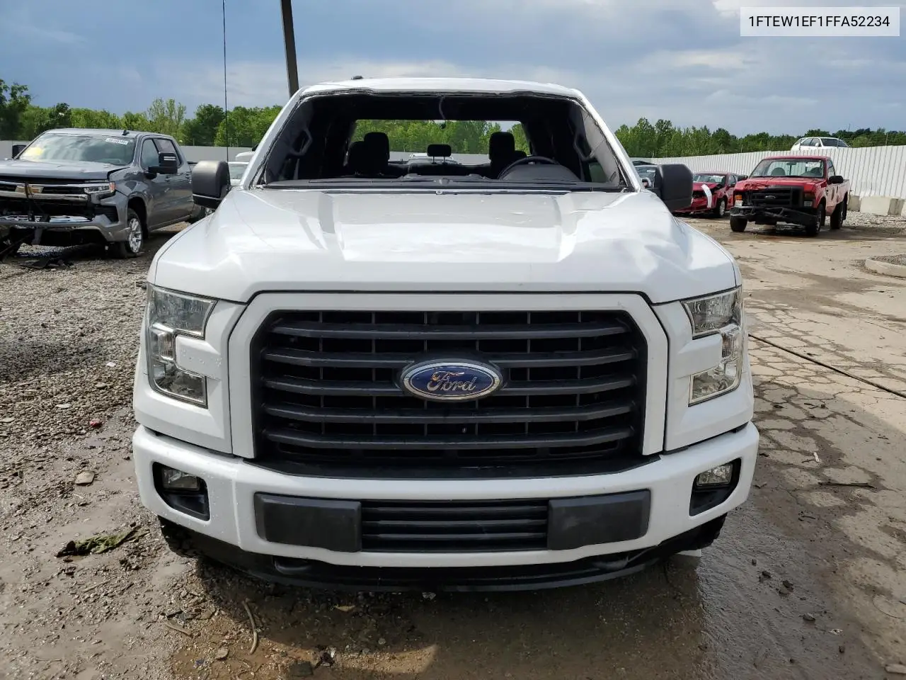 2015 Ford F150 Supercrew VIN: 1FTEW1EF1FFA52234 Lot: 56918145