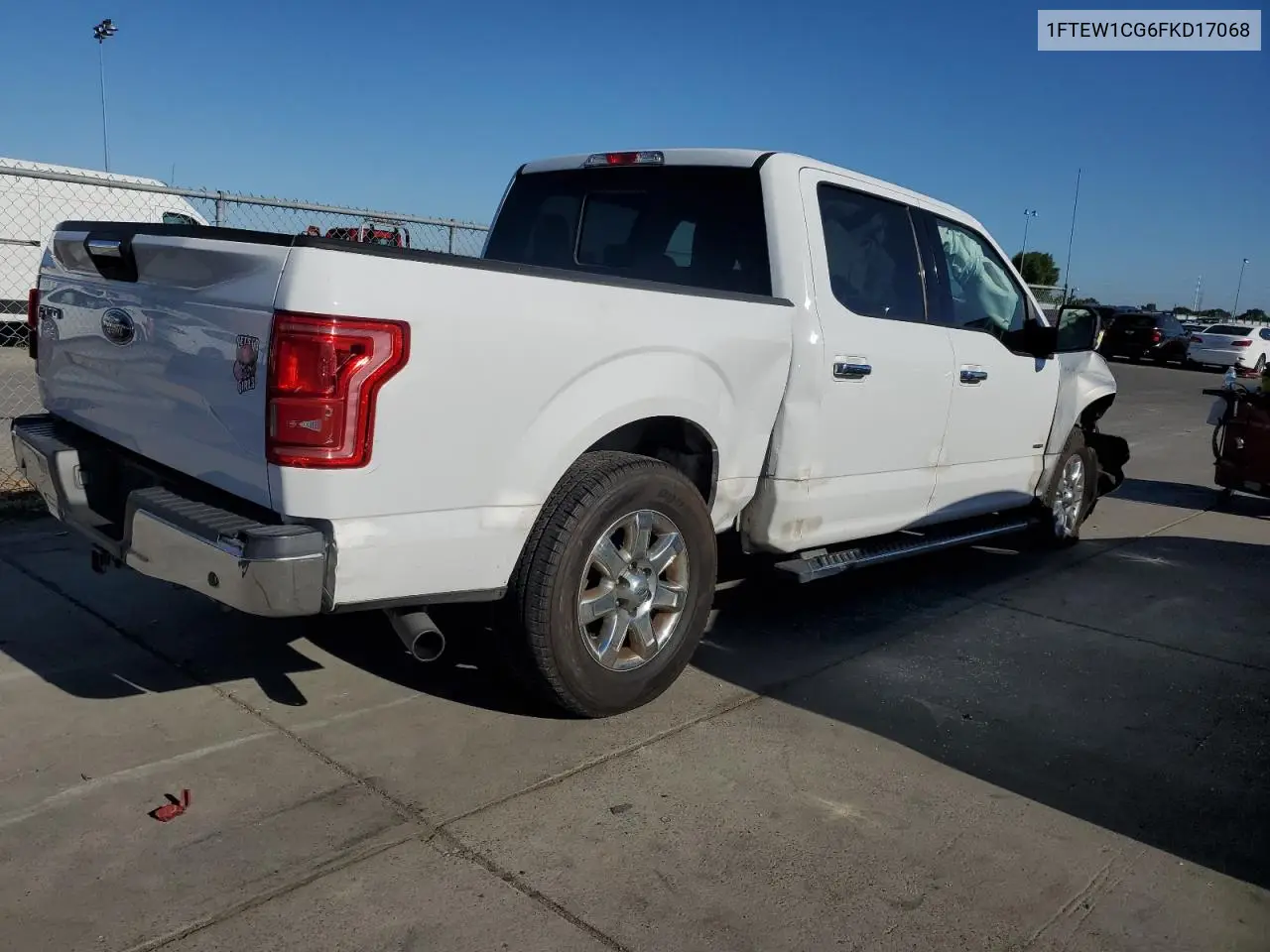 2015 Ford F150 Supercrew VIN: 1FTEW1CG6FKD17068 Lot: 56989975