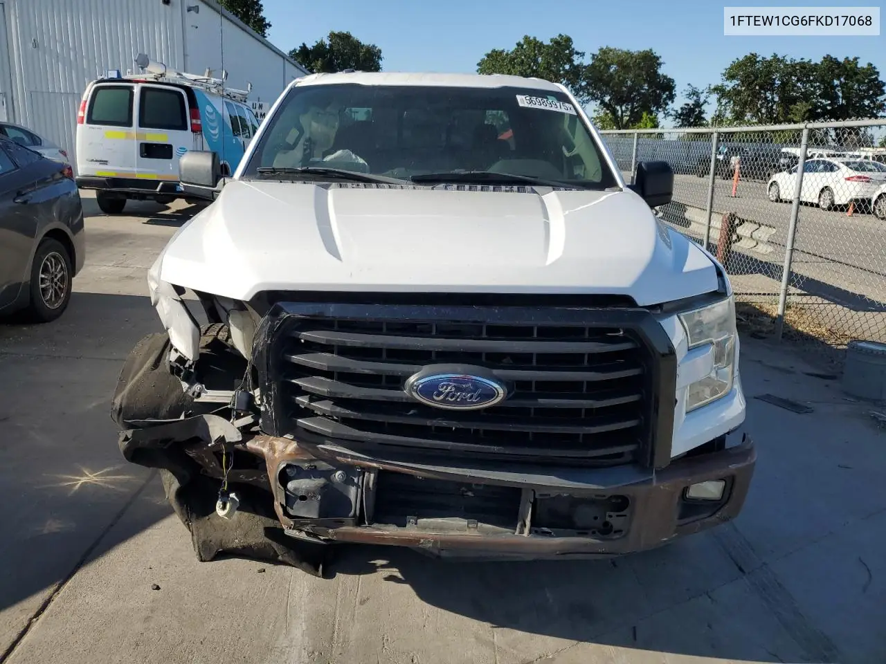 2015 Ford F150 Supercrew VIN: 1FTEW1CG6FKD17068 Lot: 56989975