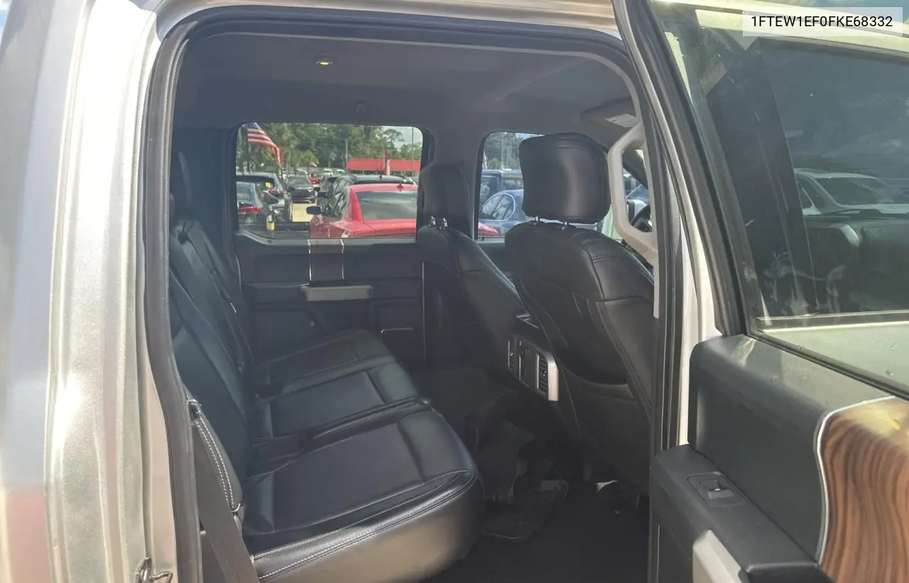 2015 Ford F150 Supercrew VIN: 1FTEW1EF0FKE68332 Lot: 57244135