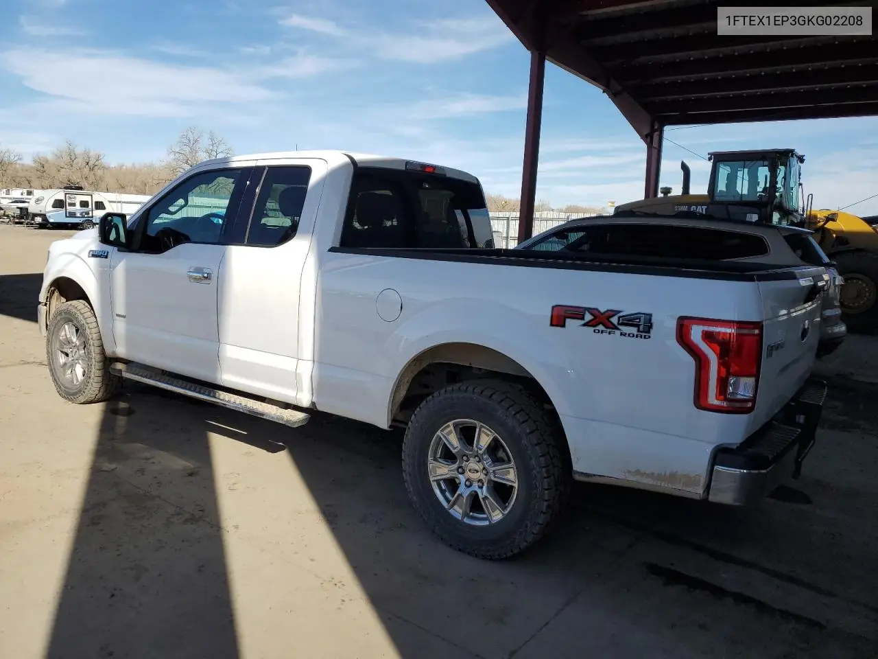2016 Ford F150 Super Cab VIN: 1FTEX1EP3GKG02208 Lot: 49816415