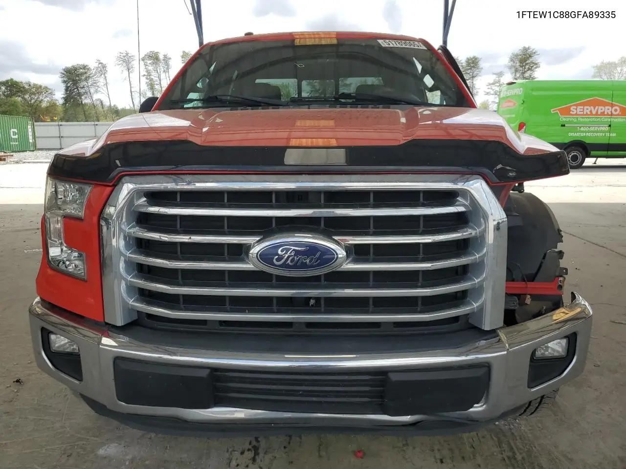 2016 Ford F150 Supercrew VIN: 1FTEW1C88GFA89335 Lot: 51789065