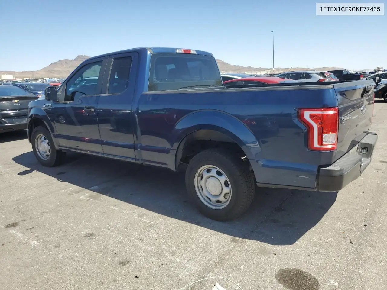 2016 Ford F150 Super Cab VIN: 1FTEX1CF9GKE77435 Lot: 52134785