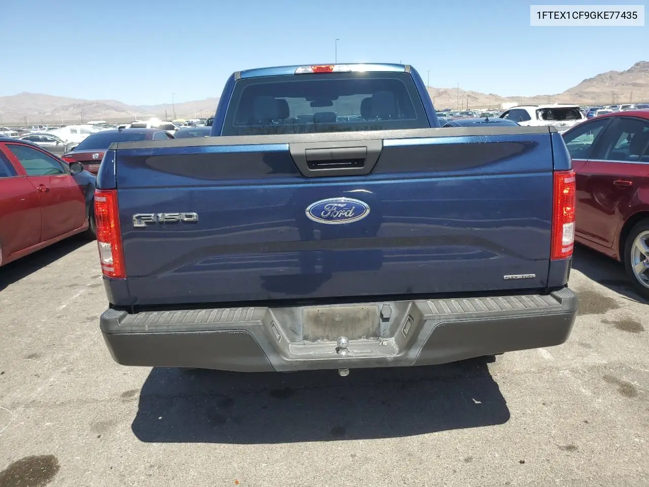 2016 Ford F150 Super Cab VIN: 1FTEX1CF9GKE77435 Lot: 52134785