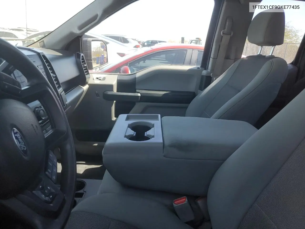 2016 Ford F150 Super Cab VIN: 1FTEX1CF9GKE77435 Lot: 52134785