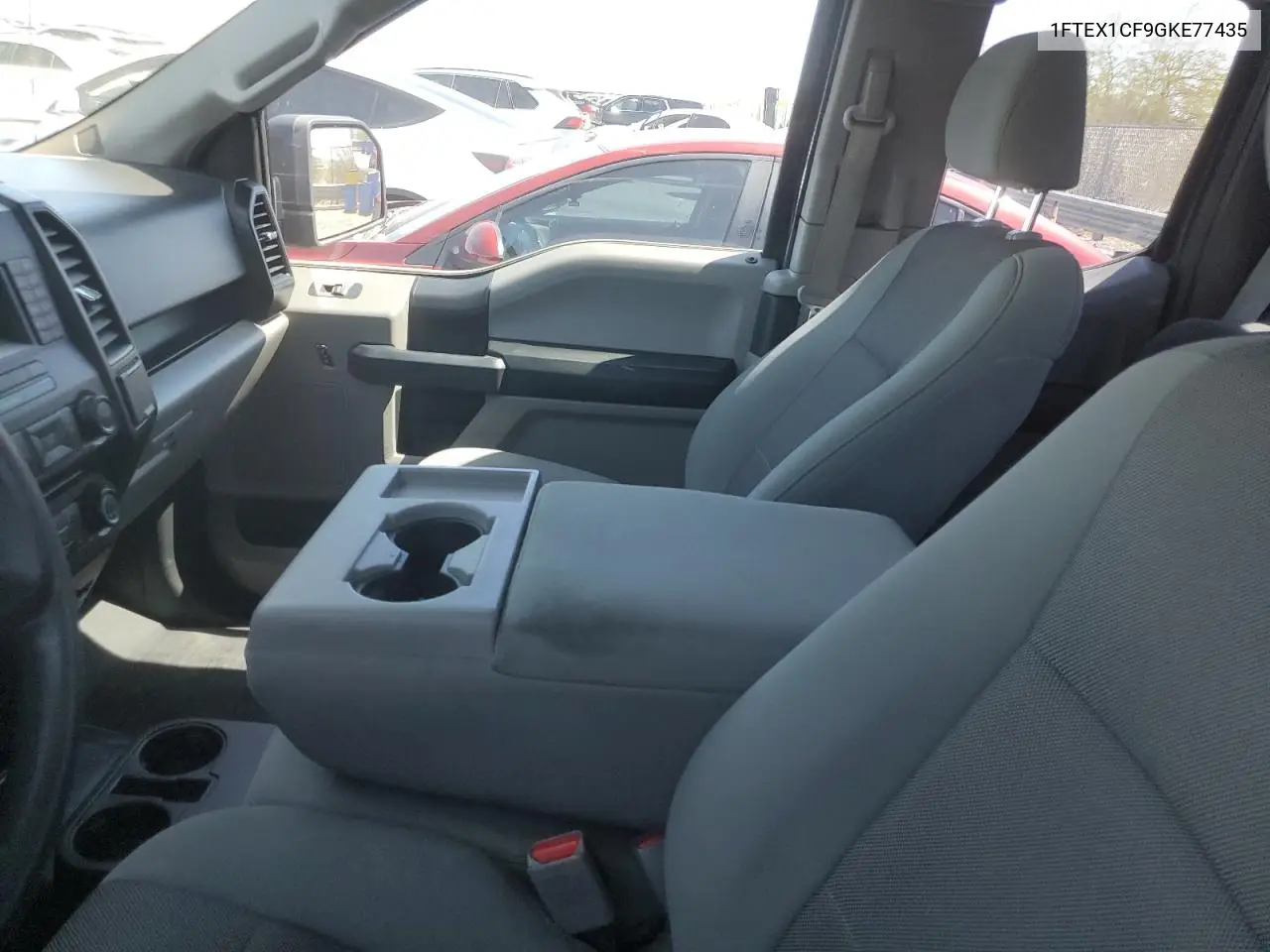 2016 Ford F150 Super Cab VIN: 1FTEX1CF9GKE77435 Lot: 52134785