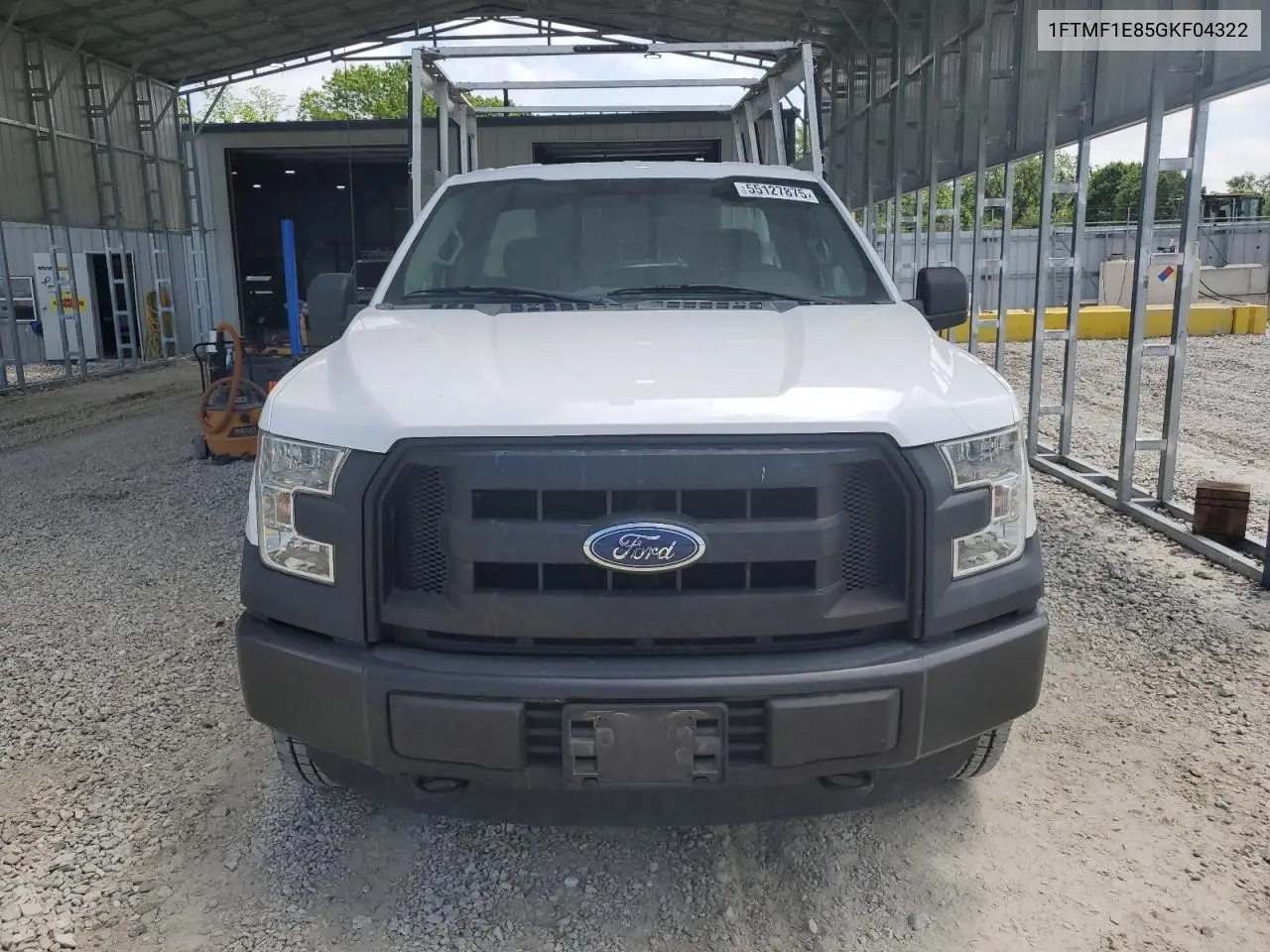 2016 Ford F150 VIN: 1FTMF1E85GKF04322 Lot: 55127875