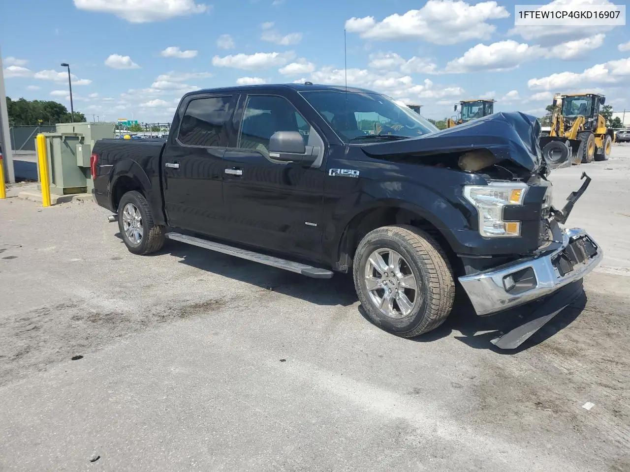 2016 Ford F150 Supercrew VIN: 1FTEW1CP4GKD16907 Lot: 57092185