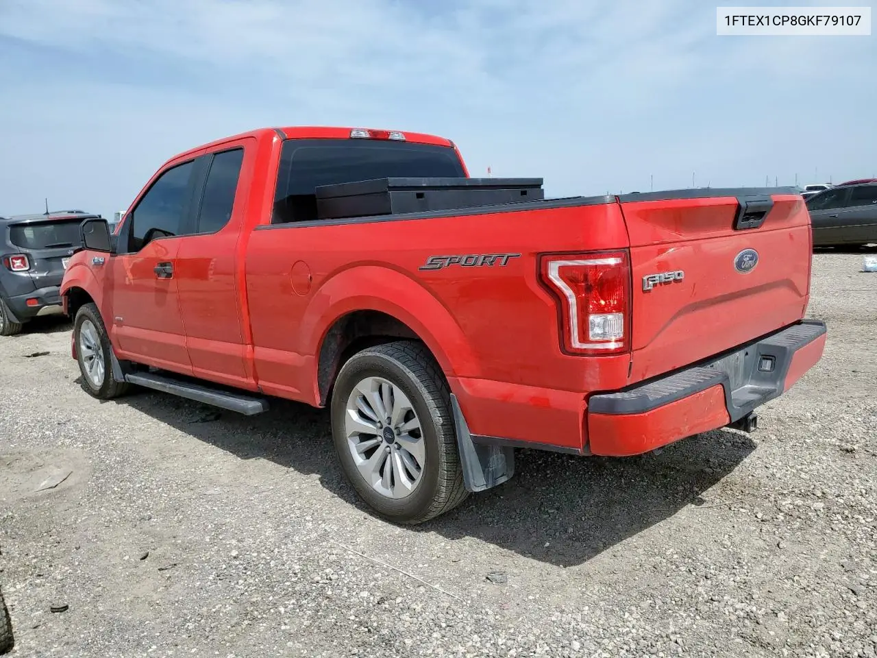 2016 Ford F150 Super Cab VIN: 1FTEX1CP8GKF79107 Lot: 57160285