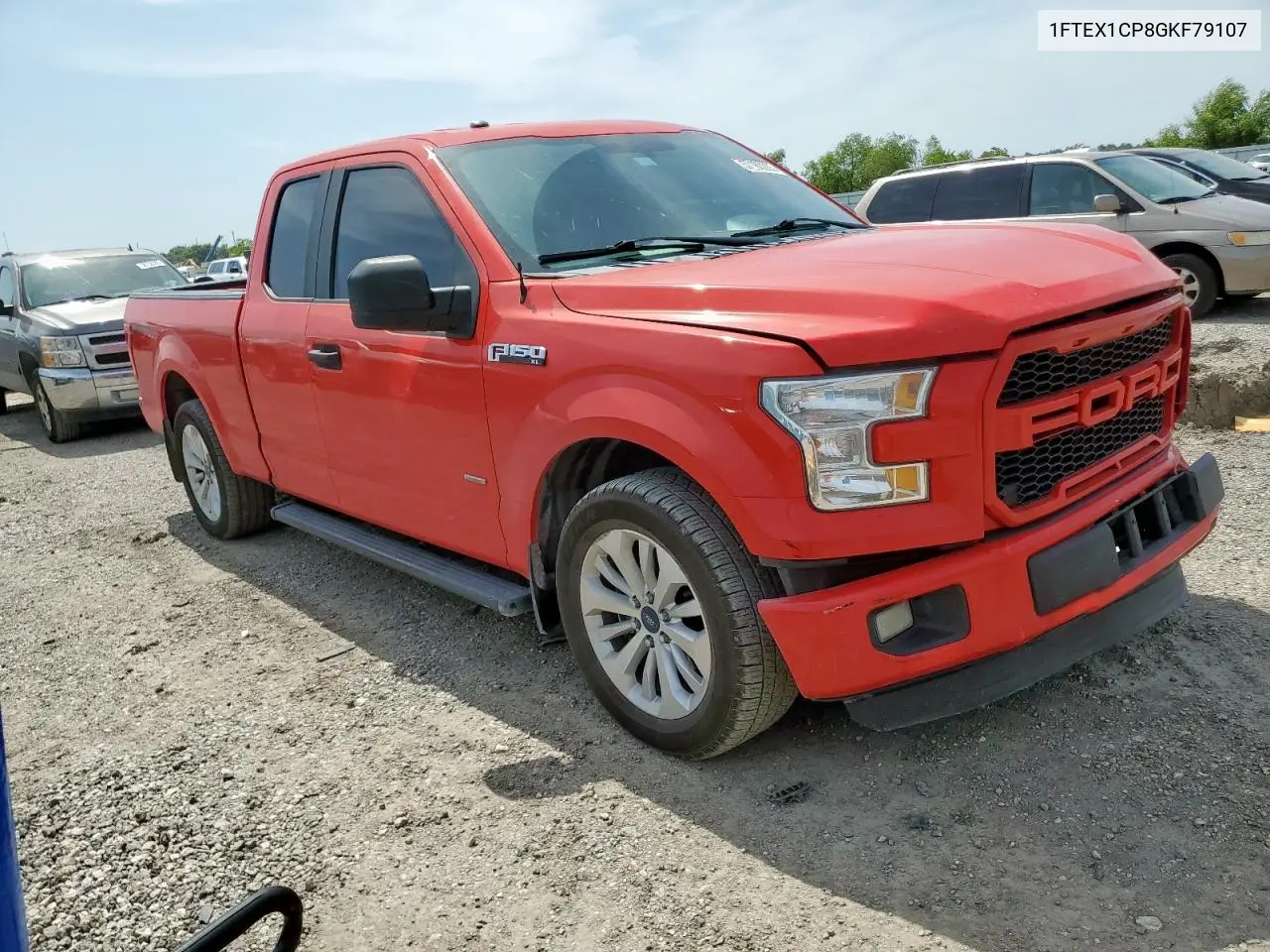 2016 Ford F150 Super Cab VIN: 1FTEX1CP8GKF79107 Lot: 57160285
