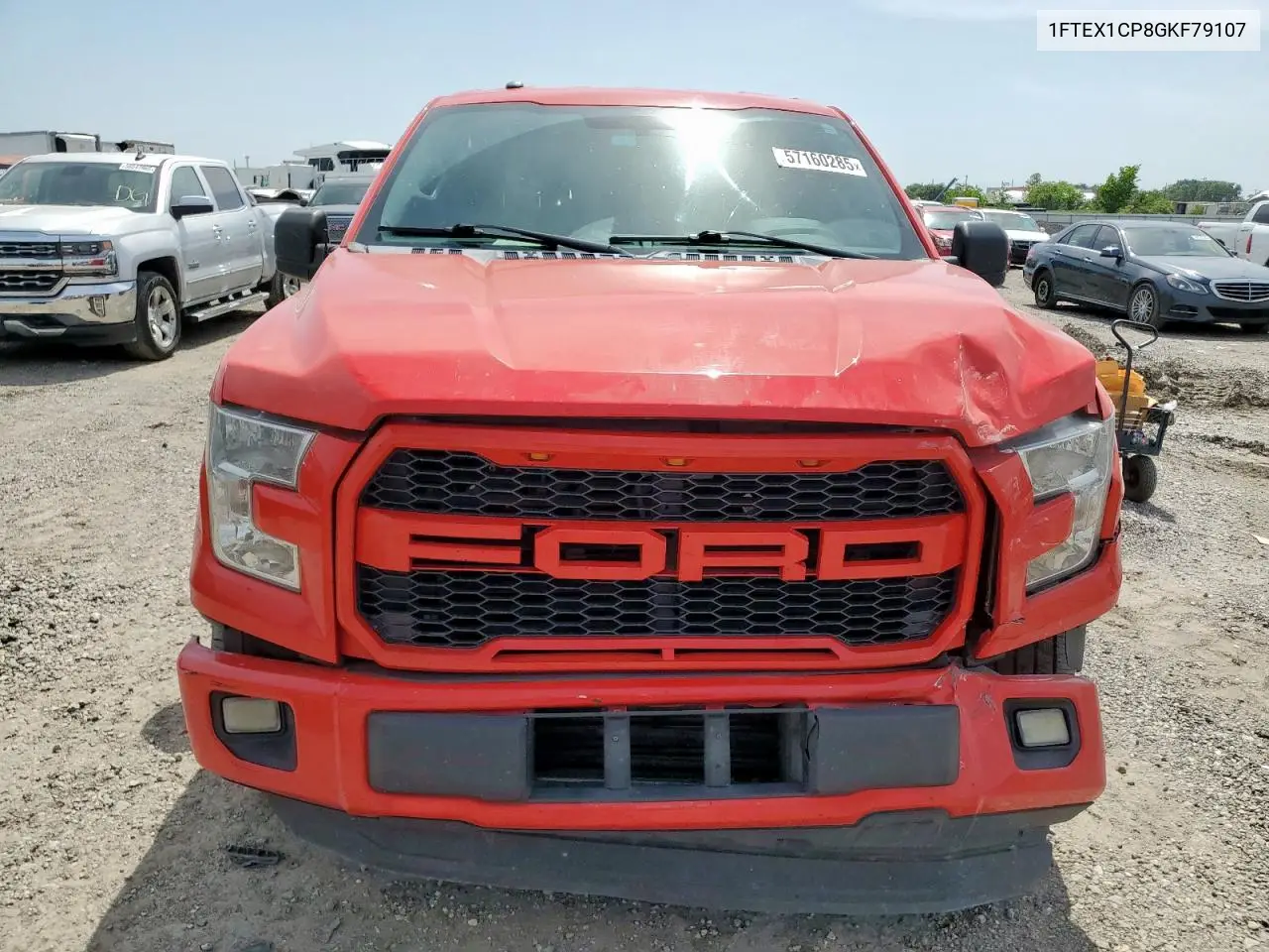 2016 Ford F150 Super Cab VIN: 1FTEX1CP8GKF79107 Lot: 57160285