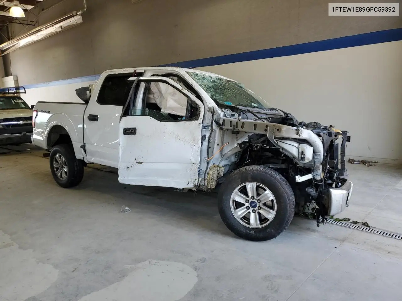 2016 Ford F150 Supercrew VIN: 1FTEW1E89GFC59392 Lot: 57724375