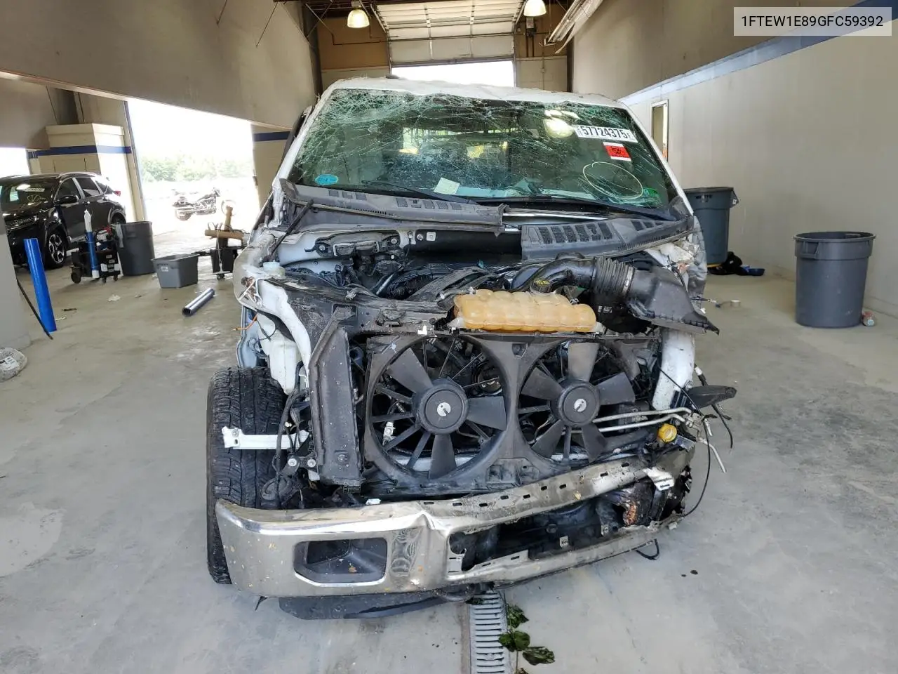 2016 Ford F150 Supercrew VIN: 1FTEW1E89GFC59392 Lot: 57724375