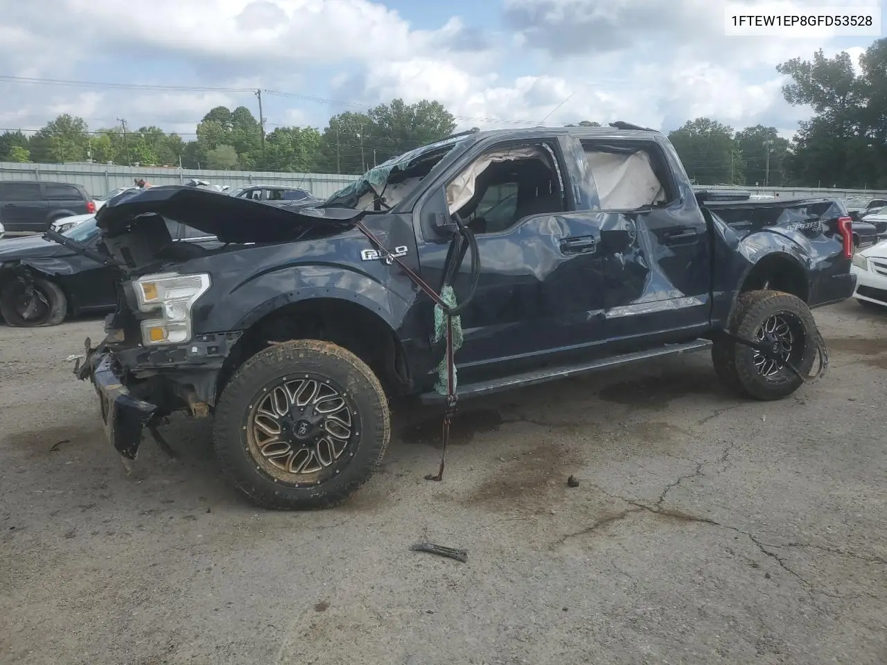2016 Ford F150 Supercrew VIN: 1FTEW1EP8GFD53528 Lot: 59162755