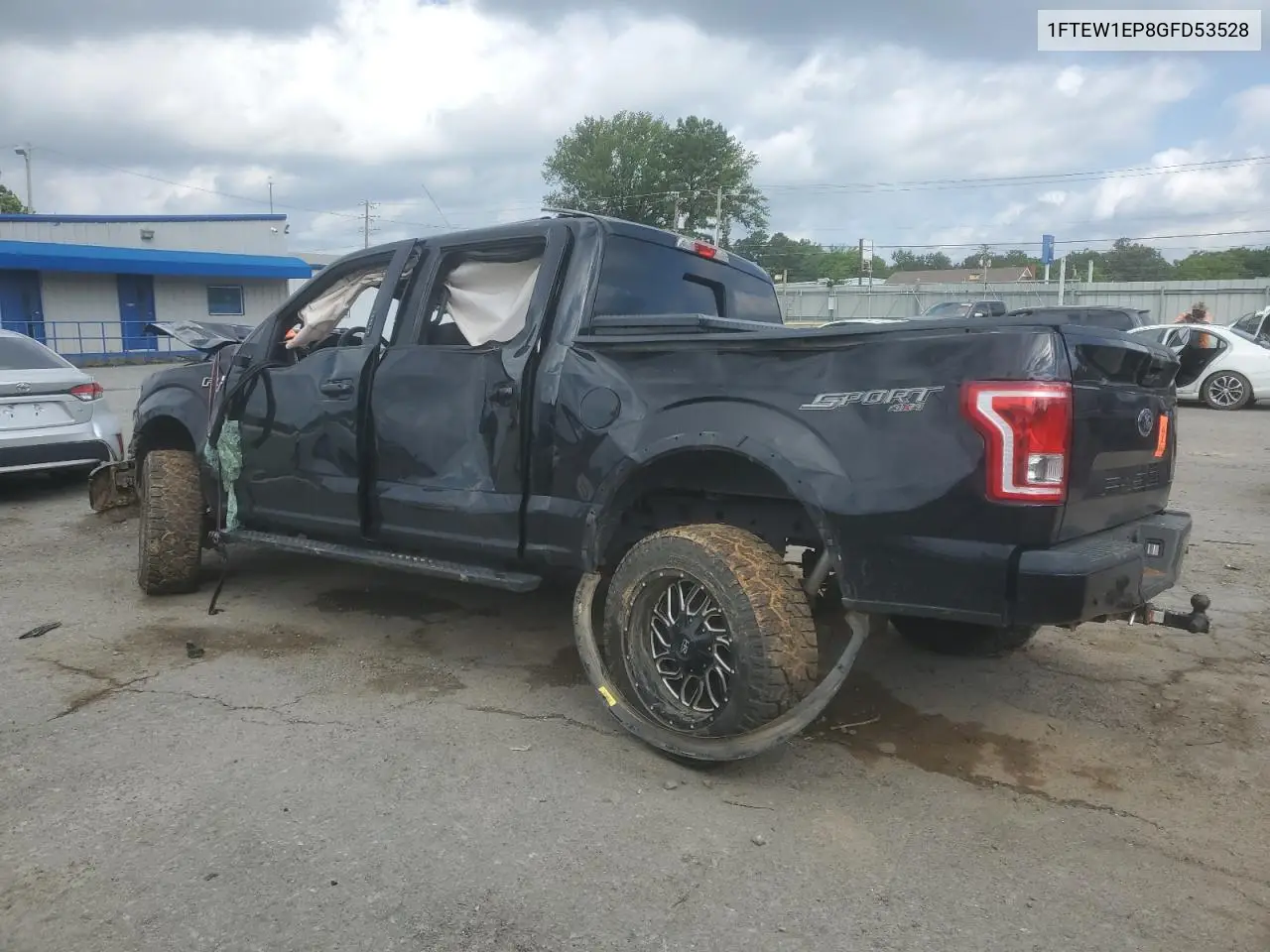 2016 Ford F150 Supercrew VIN: 1FTEW1EP8GFD53528 Lot: 59162755