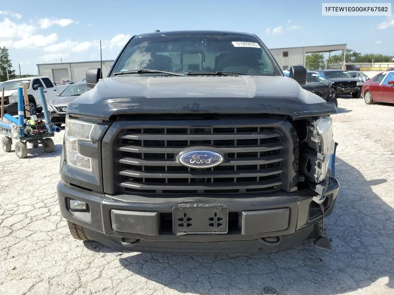 2016 Ford F150 Supercrew VIN: 1FTEW1EG0GKF67582 Lot: 61969635