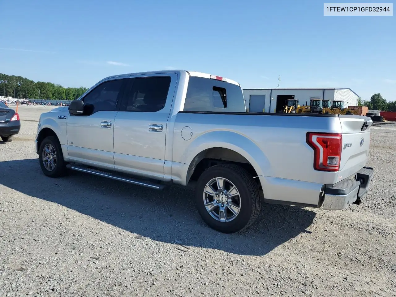2016 Ford F150 Supercrew VIN: 1FTEW1CP1GFD32944 Lot: 62093065