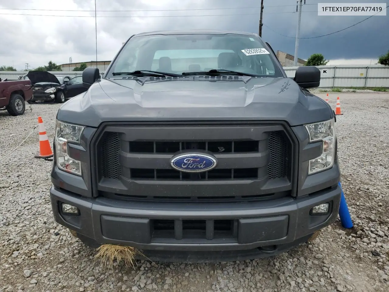 2016 Ford F150 Super Cab VIN: 1FTEX1EP7GFA77419 Lot: 62839525