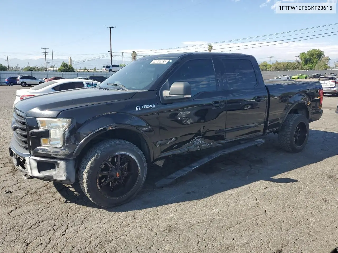 2016 Ford F150 Supercrew VIN: 1FTFW1EF6GKF23615 Lot: 63155895