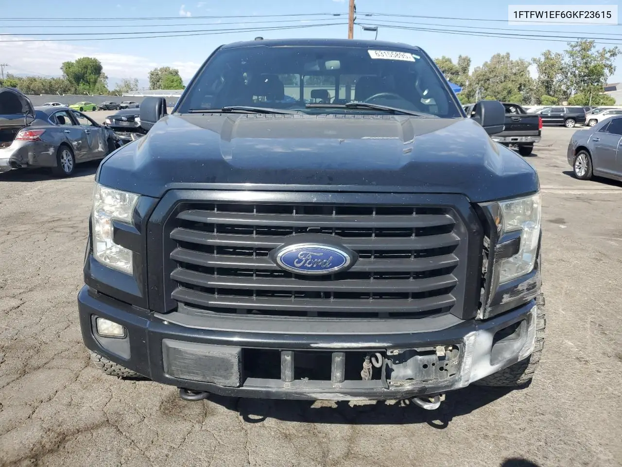 2016 Ford F150 Supercrew VIN: 1FTFW1EF6GKF23615 Lot: 63155895