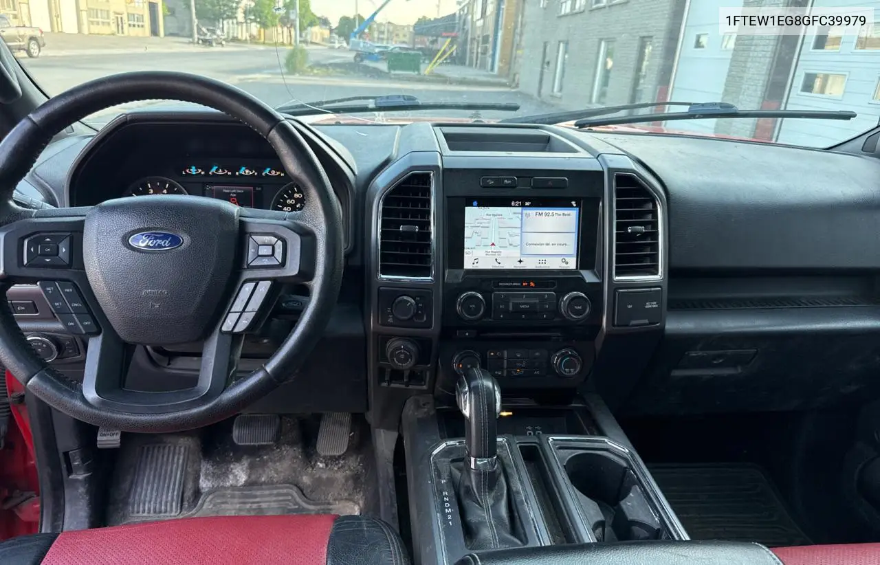 2016 Ford F150 Supercrew VIN: 1FTEW1EG8GFC39979 Lot: 63339225