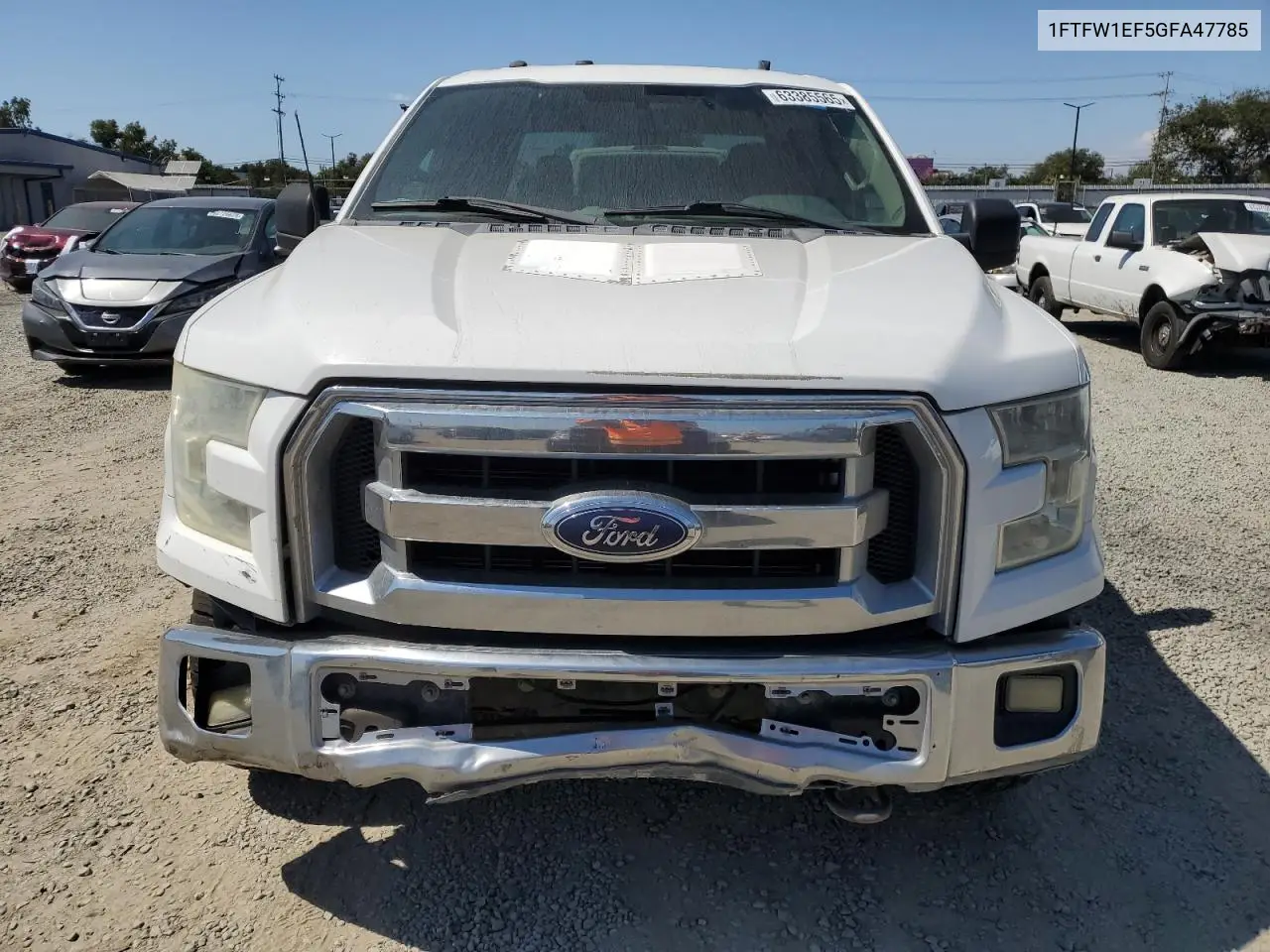 2016 Ford F150 Supercrew VIN: 1FTFW1EF5GFA47785 Lot: 63385565