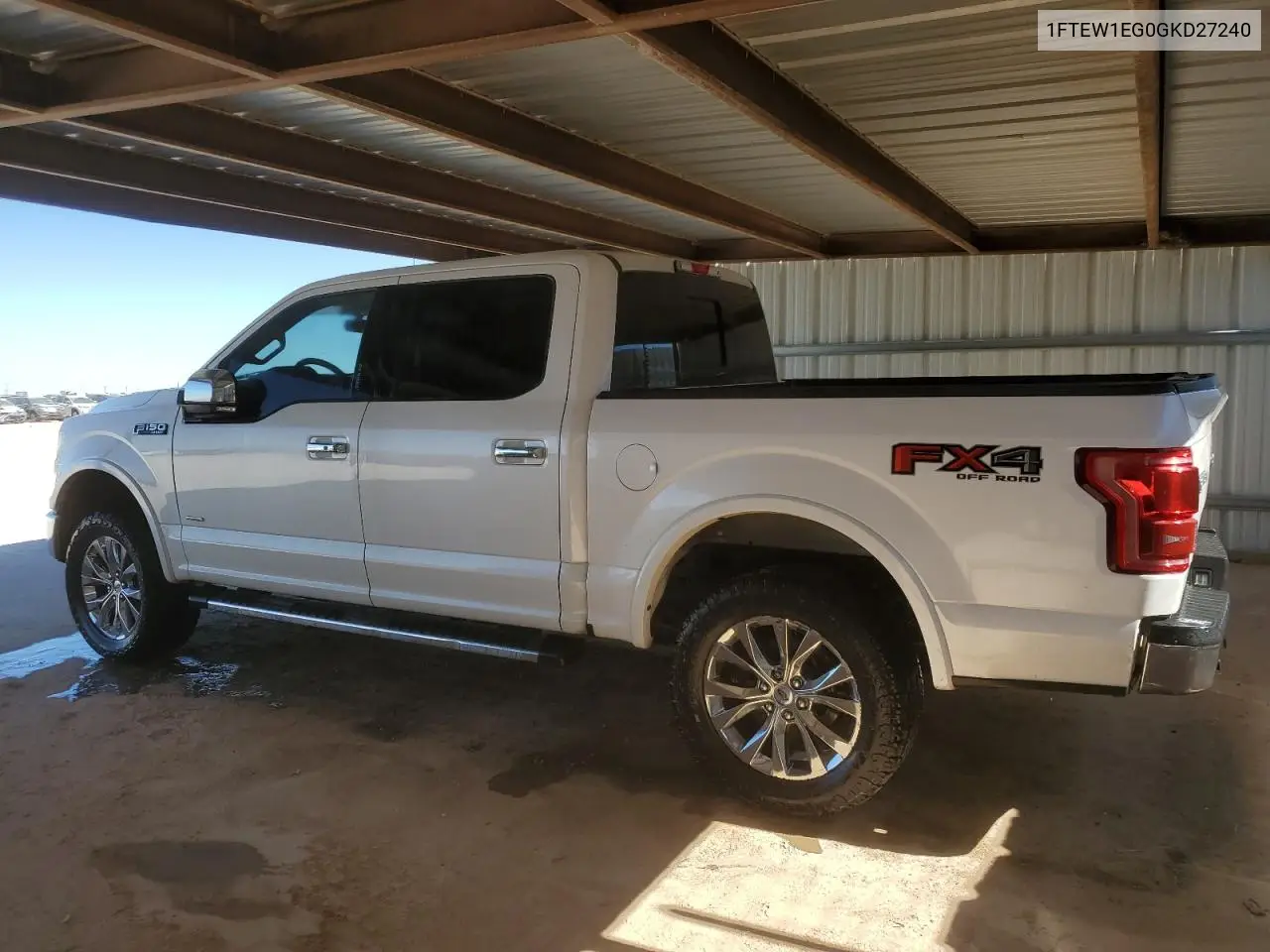 2016 Ford F150 Supercrew VIN: 1FTEW1EG0GKD27240 Lot: 77082544