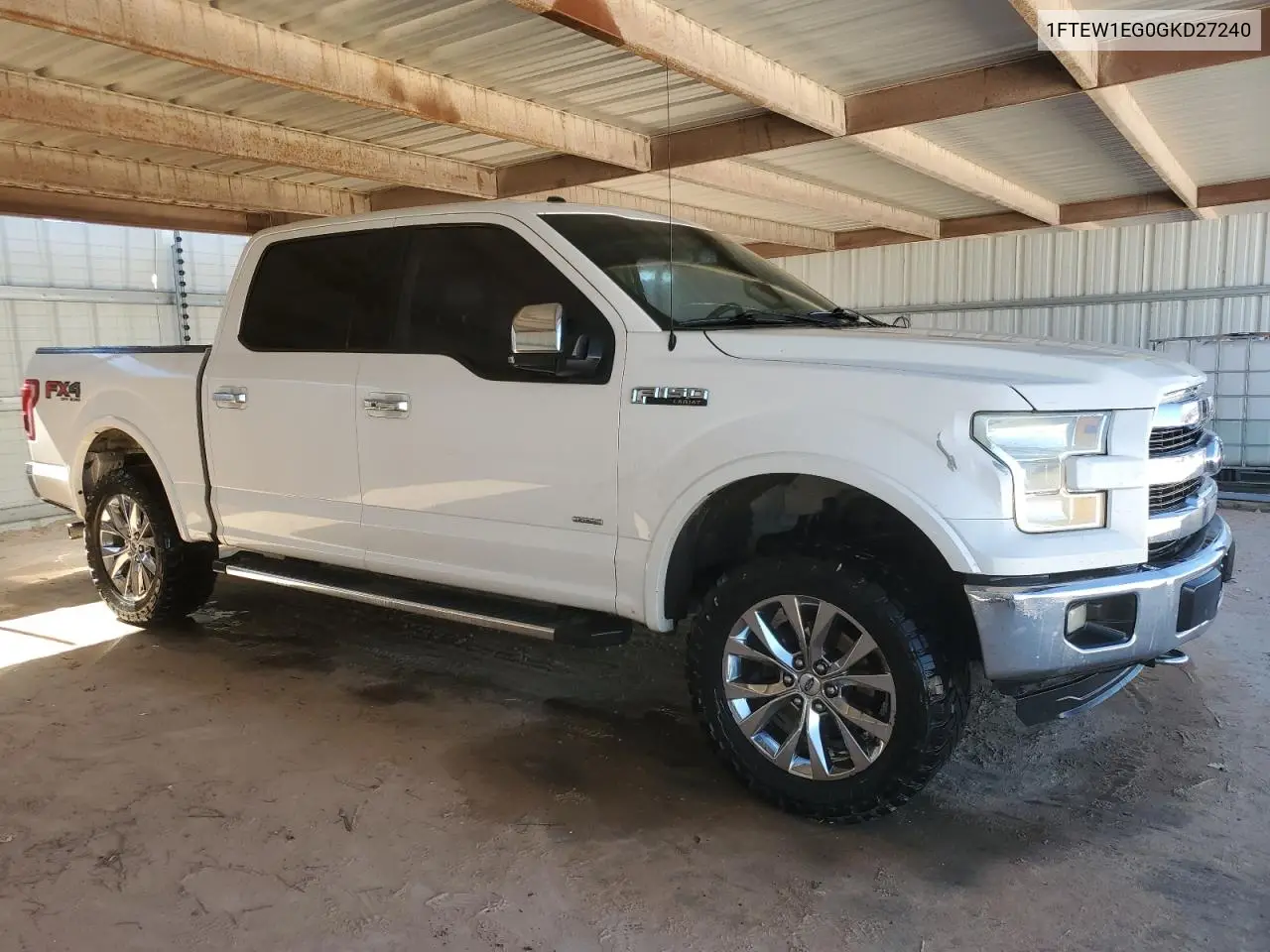 2016 Ford F150 Supercrew VIN: 1FTEW1EG0GKD27240 Lot: 77082544