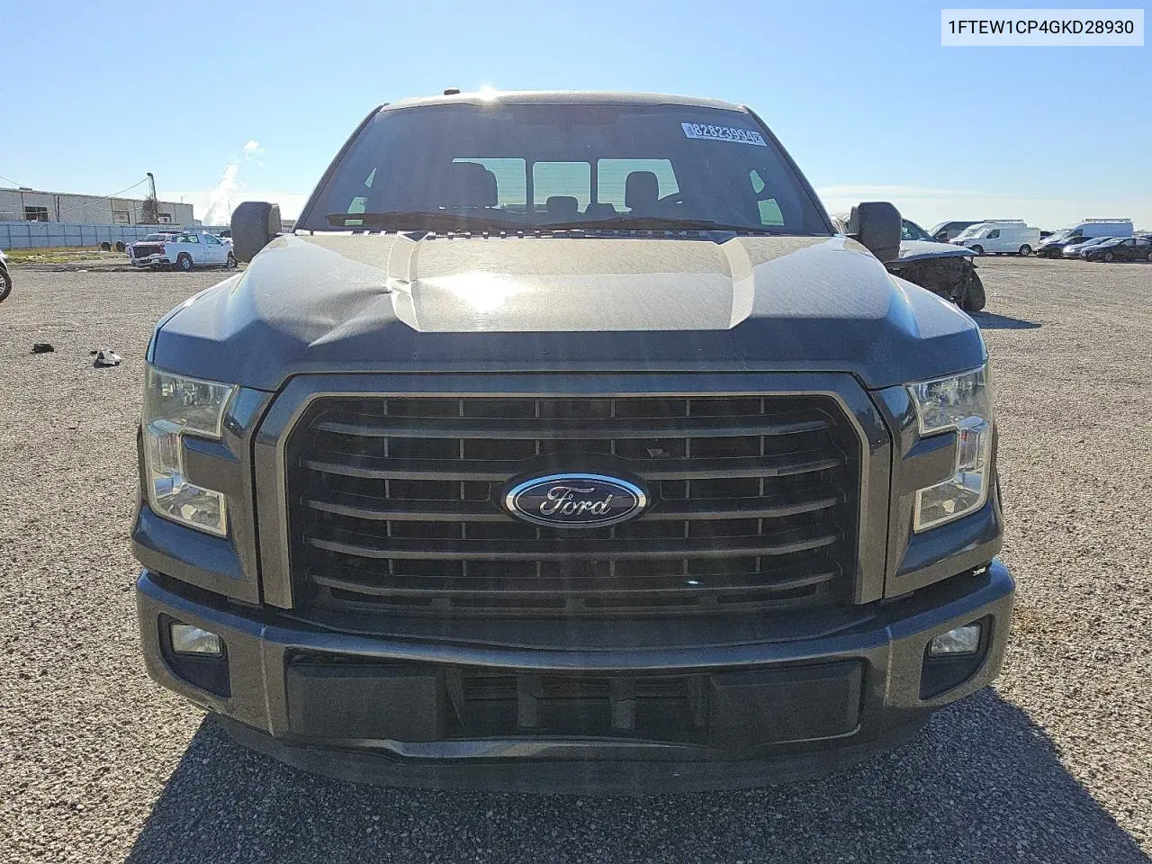 2016 Ford F150 Supercrew VIN: 1FTEW1CP4GKD28930 Lot: 82823994