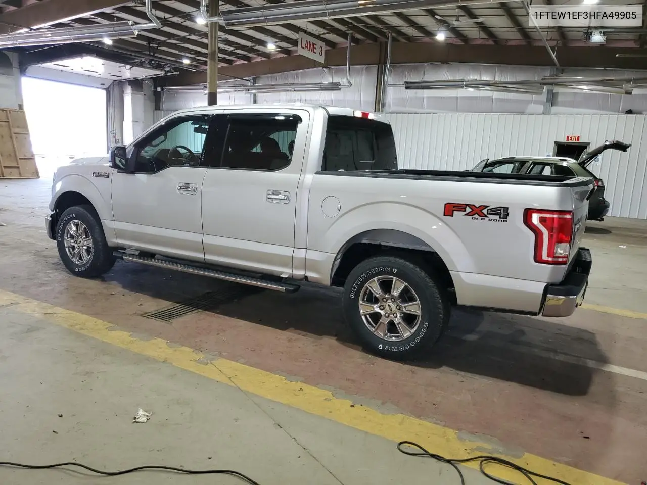 2017 Ford F150 Supercrew VIN: 1FTEW1EF3HFA49905 Lot: 55427555