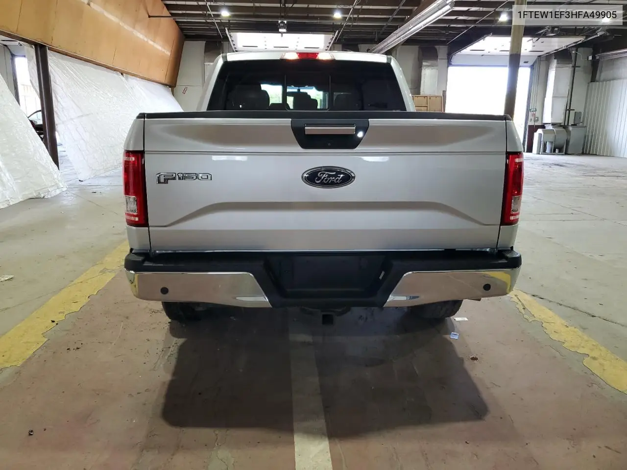 2017 Ford F150 Supercrew VIN: 1FTEW1EF3HFA49905 Lot: 55427555