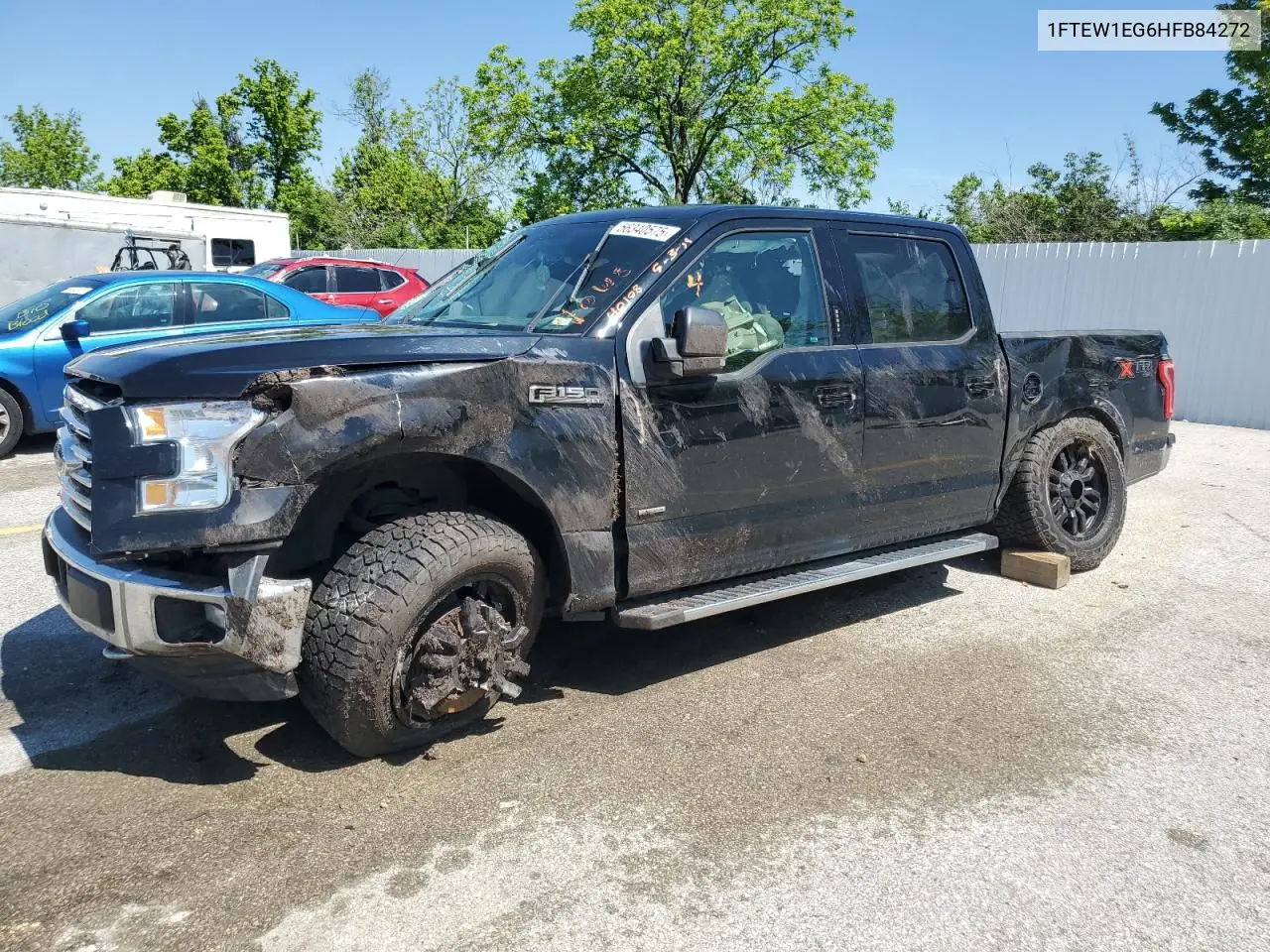 2017 Ford F150 Supercrew VIN: 1FTEW1EG6HFB84272 Lot: 56340575