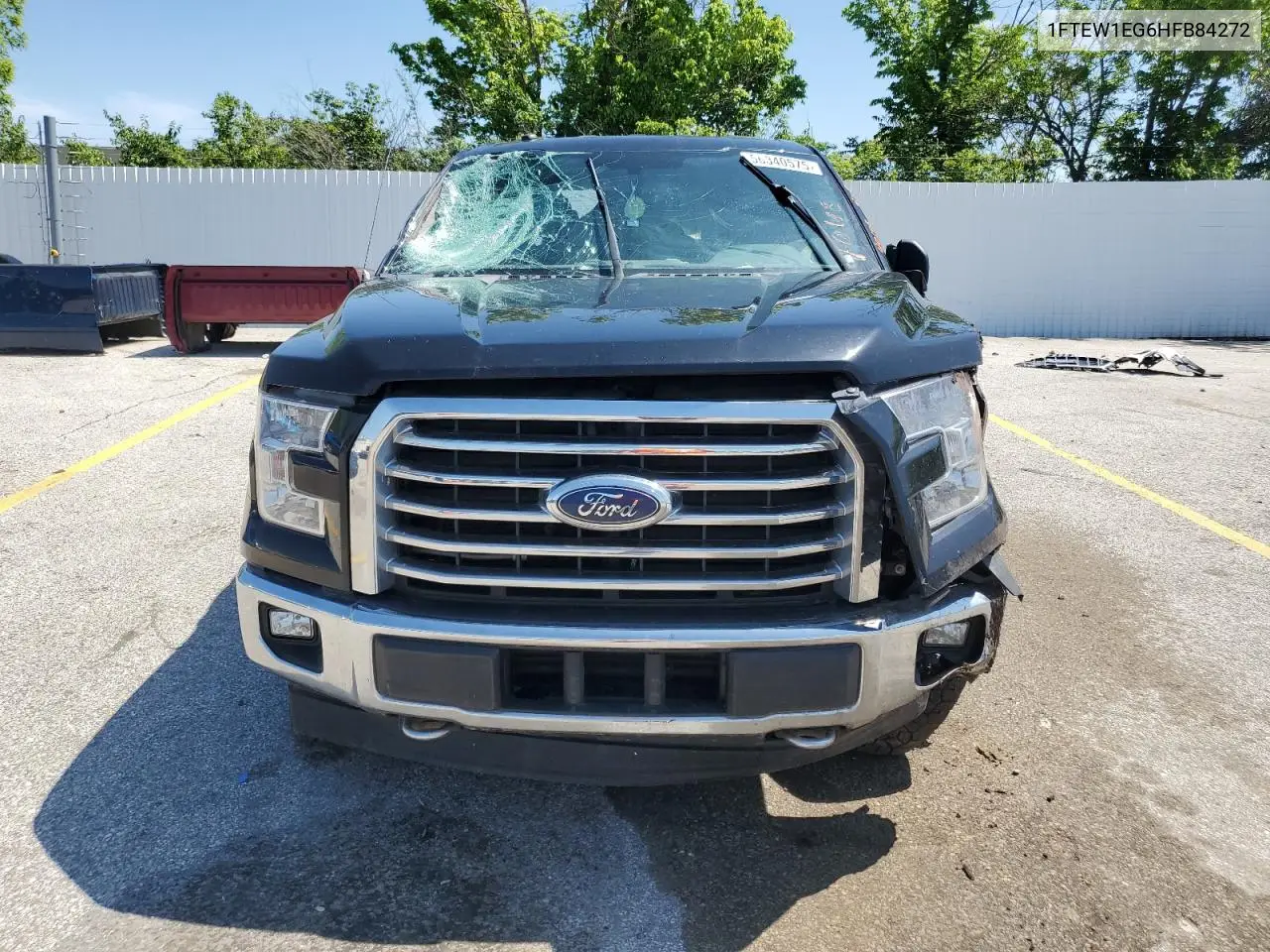 2017 Ford F150 Supercrew VIN: 1FTEW1EG6HFB84272 Lot: 56340575