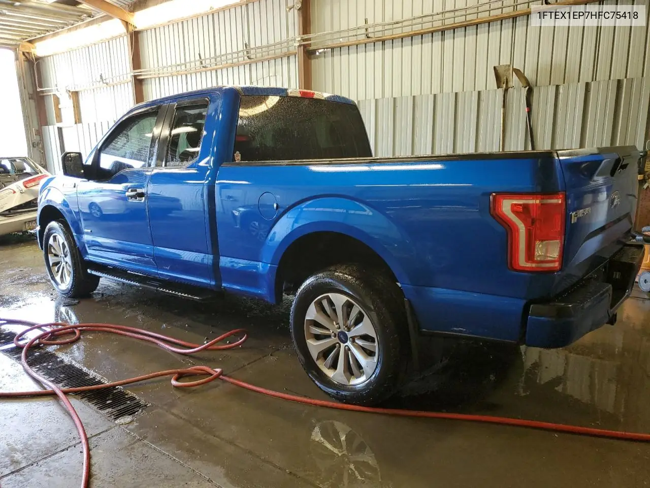 2017 Ford F150 Super Cab VIN: 1FTEX1EP7HFC75418 Lot: 56462835