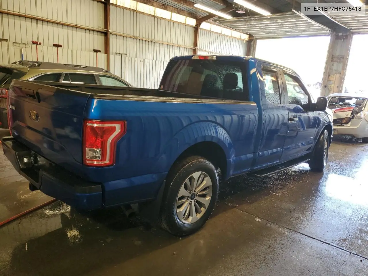 2017 Ford F150 Super Cab VIN: 1FTEX1EP7HFC75418 Lot: 56462835